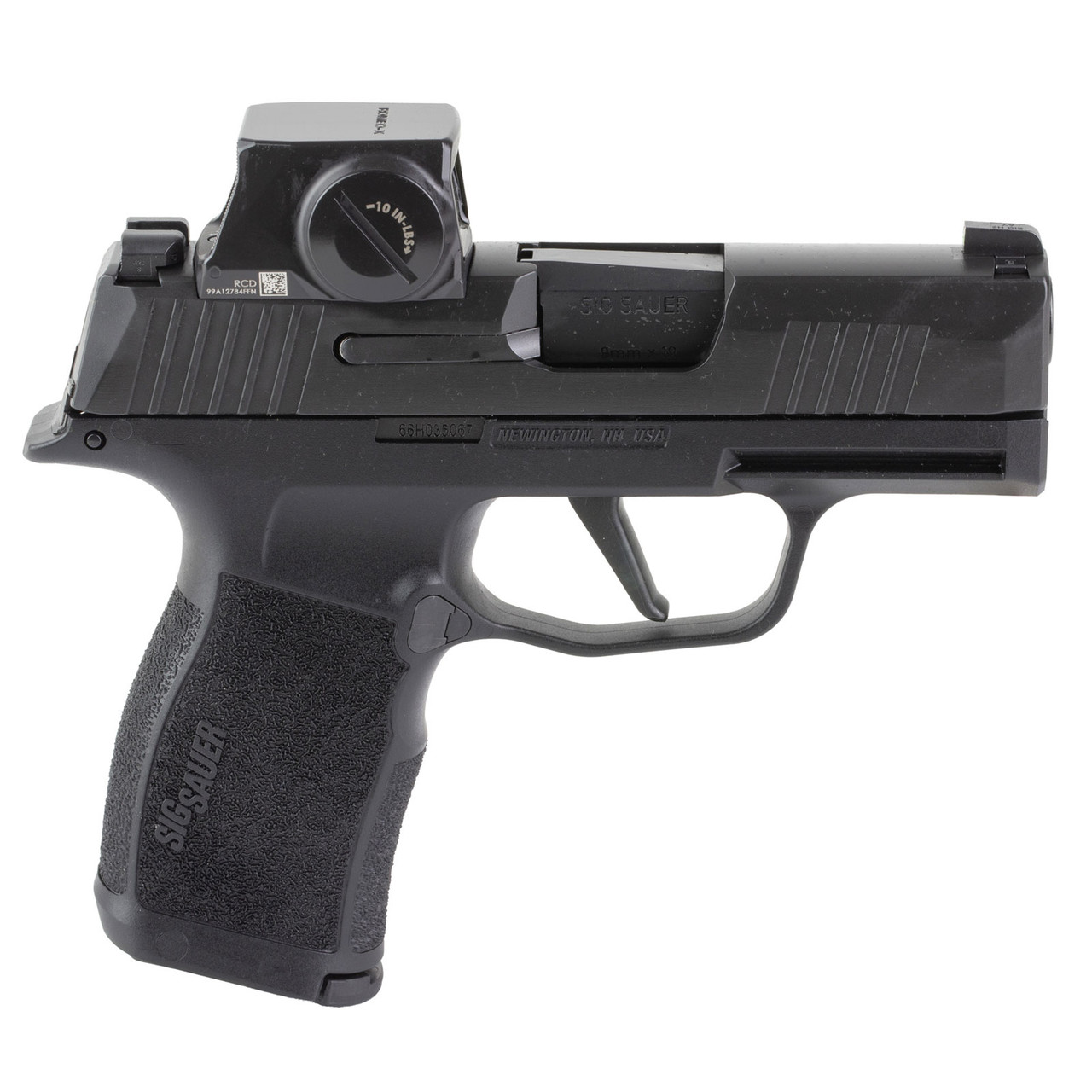 Sig Sauer P365X Romeo X 9mm carry pistol with optic fitted