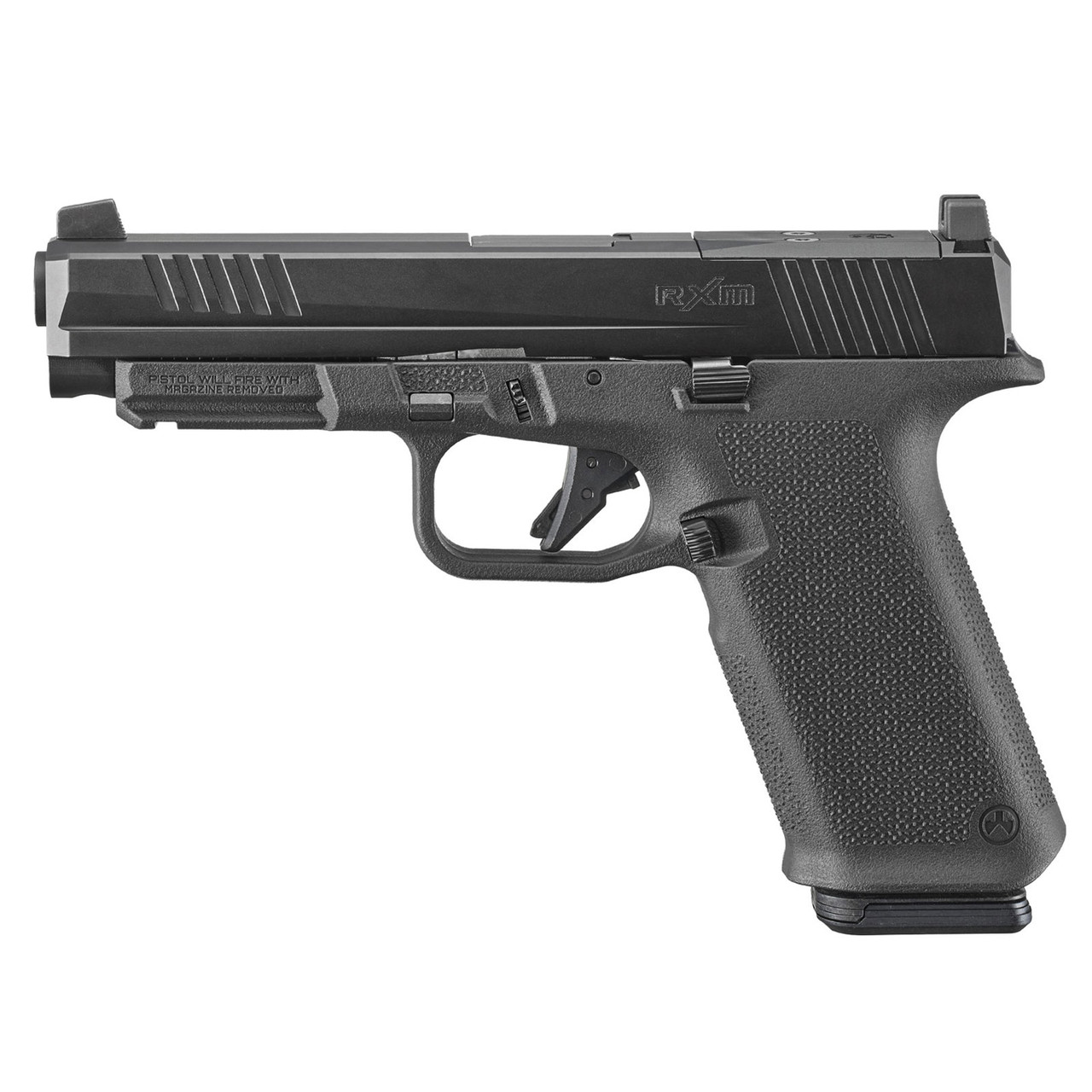 RUGER RXM 9mm 17rd Black Striker-Fired Pistol 19444 RUGER RXM 9mm 17rd Black Striker-Fired Pistol 19444