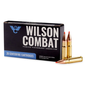WILSON COMBAT .300 Blackout 110gr Hornady V-Max 20/Box Rifle Ammo (A300BLK-110-VMAX)