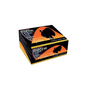 FIOCCHI Golden Turkey 12 Gauge 3in #5 Ammo, 10 Round Box (123TRKC5)