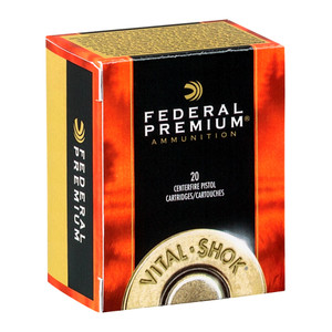 FEDERAL Vital-Shok 357 Mag 140 Grain Barnes Expander Ammo, 20 Round Box (P357XB1)
