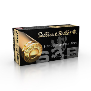 SELLIER & BELLOT 9mm 115 Grain JHP Ammo, 50 Round Box (SB9C)
