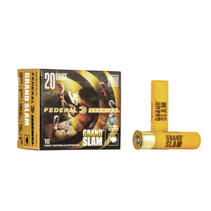 FEDERAL Grand Slam 20Ga 3in 1-5/16oz #5 Shot 10rd Box Shotshells (PFCX258F5)