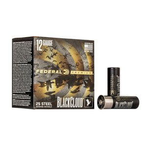 FEDERAL Black Cloud 12Ga 3.5in 1-1/2oz #2 Shot 25rd Box Shotshells (PWBX1342)