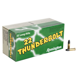 REMINGTON 22 Thunderbolt 22LR 40Gr 50rd Rimfire Ammo (TB-22A)