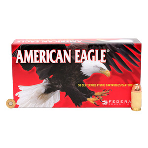 FEDERAL American Eagle 45 ACP 230 Grain FMJ Ammo, 50 Round Box (AE45A)