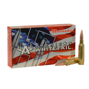HORNADY American Whitetail 6.5 Creedmoor 129 Grain InterLock Ammo 20 Round Box (81489)