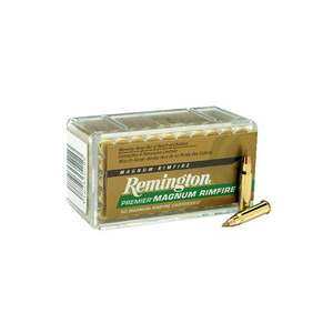 REMINGTON Premier 17 HMR 17 Grain AccuTip-V BT Ammo, 50 Round Box (PR17HM1)