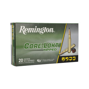 REMINGTON Core-Lokt 30-06 Springfield Tipped 165 Grain 20/Box Rifle Ammo (29035)
