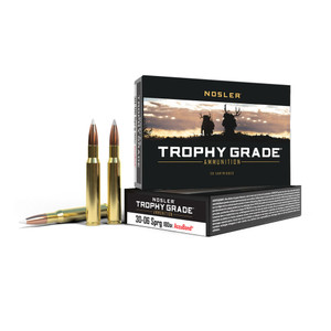 NOSLER Trophy Grade .30-06 Springfield 180Gr AccuBond 20rd Box Ammo (46134)