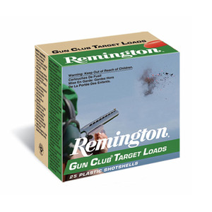 REMINGTON Gun Club Target Loads 12Ga 2.75in #9 25rd Box Shotgun Ammo (20248)