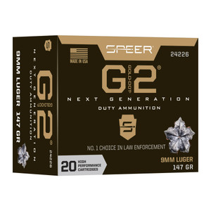 SPEER 9mm Luger 147gr Gold Dot G2 (24226)