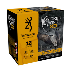 BROWNING Wicked Wing XD 12ga 3in 1-1/4oz BB 25rd/Box Shotshell (B193411230)