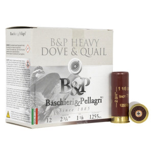 B&P Heavy Dove & Quail 12Ga 2.75in 1 1/8oz 7.5 Shot 25rd/Box Shotshells (12B18D75)