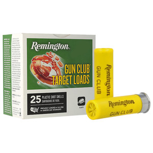 REMINGTON Gun Club 20Ga 2.75in 25rd 7/8oz Target Loads (20239)