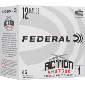 FEDERAL 12ga 2.75in 1300 FPS Truball Slug (AS12H LRS)