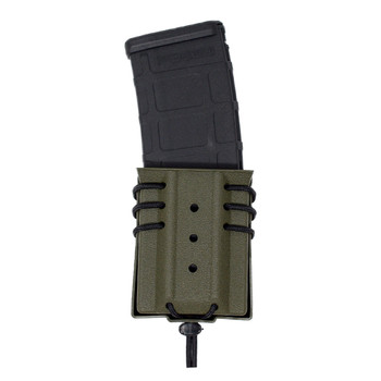 WILDER TACTICAL AR-15 Quick Clip 1 3/4in OD Green Magazine Pouch (WT-E-AR-OD-1.75)