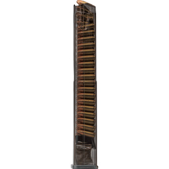 ELITE TACTICAL SYSTEMS GROUP Carbon Smoke 40rd 9mm Mag Fits Glock 17/18/19/19x/26/34/45/49 (SMK-GLK-18-40)