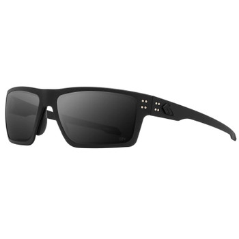 GATORZ EYEWEAR Sentix Black with Black Logo Frame and Smoke OPz Lens Sunglasses (GZ-18-010)