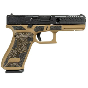 GLOCK 17V Comp 9mm 4.49in 17rd Kavorka FDE Semi-Auto Pistol (PV1759203KFDE-C)