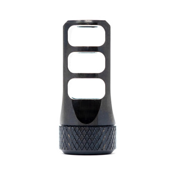 FAXON MuzzLok 8.6BLK M18x1.5 Steel QPQ Nitride 3 Port Muzzle Brake (FFMD863PMBSQPQ)