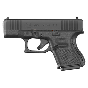 GLOCK 26V Gen 5 9mm 3.5in 3x10rd Pistol (GUV2650201)