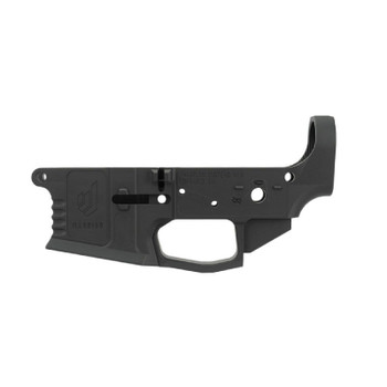 WARRIOR SYSTEMS AR-15 Billet Armor Black Stripped Lower Receiver (7015201)