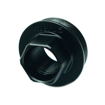 FAXON M18x1.5 Stainless Steel Direct Thread To Hub Adapter (FF-MD-SIL-HUB-M18-01)