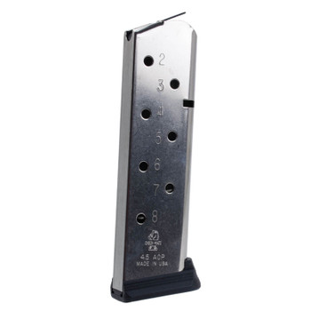 CHECK-MATE .45 ACP 8rd Stainless Magazine For 1911 (CM4519118S)