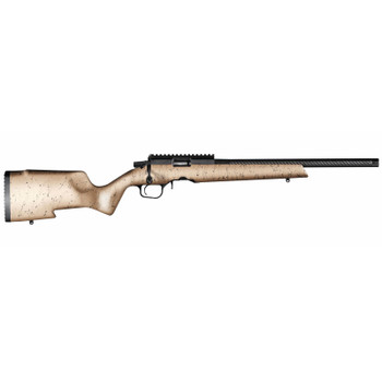CHRISTENSEN ARMS Ranger .22LR 18in 10rd Tan with Black Webbing Bolt-Action Rifle (801-12001-00)