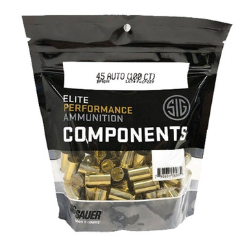 SIG SAUER .45 Auto 100-Count Unprimed Component Brass (BP1011)