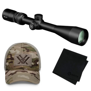 VORTEX Sonora 4-12x44 Dead-Hold BDC MOA Reticle Riflescope w/ Counterforce Camo Cap and Microfiber Cloth (SON-412+120-64-MUL+MF)
