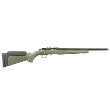 RUGER American Rimfire .22LR 18in Threaded 10rd OD Green Synthetic Bolt-Action Rifle (8334)