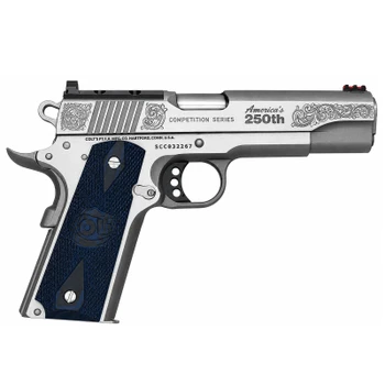COLT'S MANUFACTURING 1911 Competition 250th Slide Scroll .45 ACP 5in 8rd Semi-Auto Pistol (O1070CCS-OR-250TH)