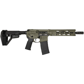 DIAMONDBACK FIREARMS DB15 Obsidian 300 Blackout 10.5in 30rd Olive Drab Green Semi-Auto AR Pistol (DBF1984B101)
