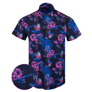RETRO RIFLE Men's Tropics V2 Button Down Shirt (17622931)