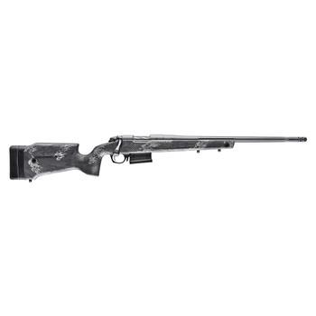 BERGARA B-14 Squared Crest 308 Win 20in 5rd Sniper Gray Bolt-Action Rifle with Omni Muzzlebrake and Fluted Bolt (B14S751)