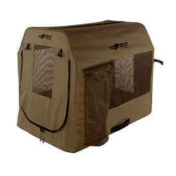 AVERY ASD Quick-Set Marsh Brown Small Travel Kennel (3835)