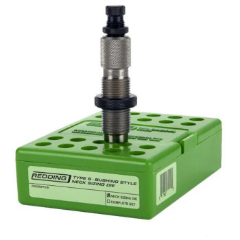 REDDING 6mm Dasher Type S Bushing Neck Sizer Die (71648)