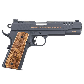 AUTO ORDNANCE 1911 USA 250th Anniversary Special Edition .45 ACP 5in 7rd Black/Gray/Copper Semi-Automatic Pistol (1911TCAC19)