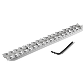 EVOLUTION GUN WORKS 20 MOA Silver Picatinny Rail Scope Mount fits Tikka T3 (44003)