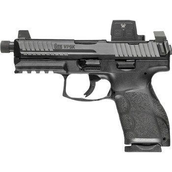 HK VP9A1 F Tactical 9mm 5.1in 17rd/20rd Black Semi-Auto Pistol with Vortex Defender CCW Enclosed Optic (81001361)