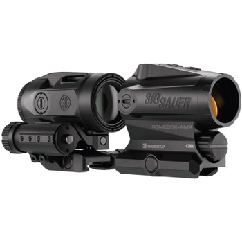 SIG SAUER Romeo5X-AMR 1x20mm / Juliet3 Micro-AMR 3x22mm Matte Black Red Dot Sight and Magnifier Combo (SORJ5XAMR01)