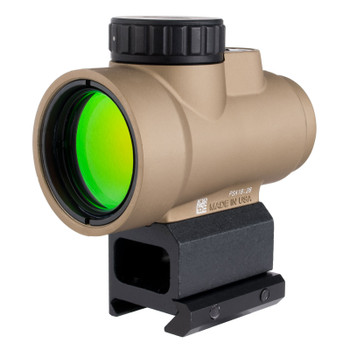 TRIJICON MRO SD 1x25 Coyote Brown Anodized Red Dot Sight with 2.0 MOA Adjustable Red Dot; Lower 1/3 Co-Witness Mount (MRO-C-2200328)