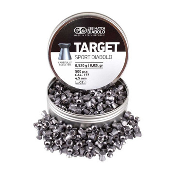 PREDATOR INTERNATIONAL Target Sport Diablo 177Cal 500Ct Airgun Pellets (1145-500)