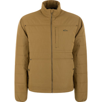 DRAKE Men's Delta Featherless Down Field Khaki Jacket (DS0102-FDK)