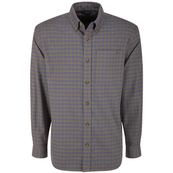 DRAKE Men's Autumn Daybreak Check Plaid Flannel Shirt (DS1070-DCP)