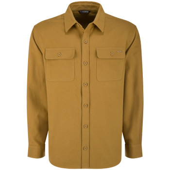 DRAKE Men's Legacy Field Khaki Flannel Shirt (DS1079-FDK)