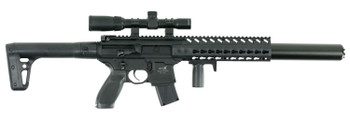 SIG SAUER MCX 177mm 88 Gr CO2 Black Scoped Air Rifle (AIR-MCX-SCOPE-177-88G-30-BLK)