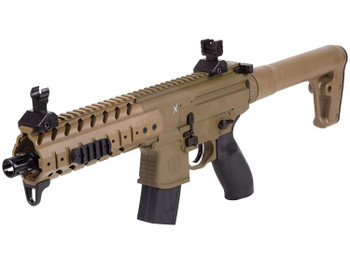 SIG SAUER MPX .177 Cal 88gr CO2 30rd Flat Dark Earth Air Rifle (AIR-MPX-177-88G-30-FDE)